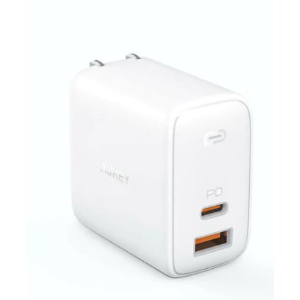 Wholesale-AUKEY Omnia Mix 65W Dual-Port PD Charger - PA-B3-white-Charger-Electro Vision Inc