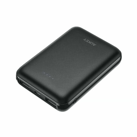 Wholesale-AUKEY PBN66 Portable Charger 10000mAh with Dual-USB Output-Electro Vision Inc