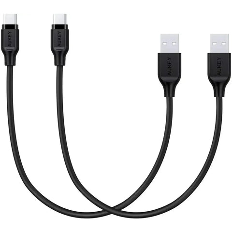 Wholesale-Aaukey USB-C Cable Short 2 Pack 0.7ft 0.2m USB Type-C-Electro Vision Inc