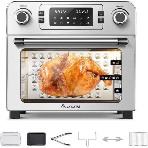 Wholesale-Abossi Air Fryer Toaster Oven, Roaster, Broiler, Rotisserie, Dehydrator,Pizza Oven-Ovens-Electro Vision Inc