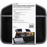 Wholesale-Accelr8 E164PDQ Trunk Organizer w/ Cooler Bag (PDQ Display) - Black-Cooler Bag-Electro Vision Inc