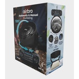 Wholesale-Airbro RXF-50 Solar Portable Fan & Bluetooth Speaker with FM/AM - 7"-Solar Fan-Electro Vision Inc