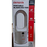 Wholesale-Aiwa WPF41010WHT Portable Bladeless Fan-Electro Vision Inc