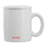 Wholesale-Aiwa WTK11013WHT Wireless Charging Pad and Coffee Mug Warmer 15W - White-Charging Pad-Electro Vision Inc