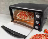 Wholesale-Aiwa WTO11001BLK Convection Air Fryer Toaster Oven 5-in-1, 1400W - Black-Air Fryer Oven-Electro Vision Inc