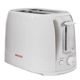 Wholesale-Aiwa WTO11022WHT Toaster (2 Slice) w/ 6 Setting Shade Selector, Slide-Out Crumb Tray - White-Toaster-Electro Vision Inc