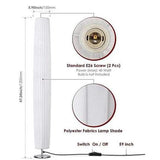 Wholesale-Albrillo LL-LD1 Round Fabric Floor Lamp Base Weighted Section-Lamp-Electro Vision Inc