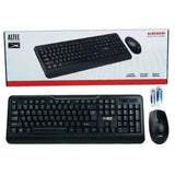 Wholesale-Altec Lansing ALBC6330/ENG Wireless Keyboard and Mouse - Black-Keyboard & Mouse-Electro Vision Inc