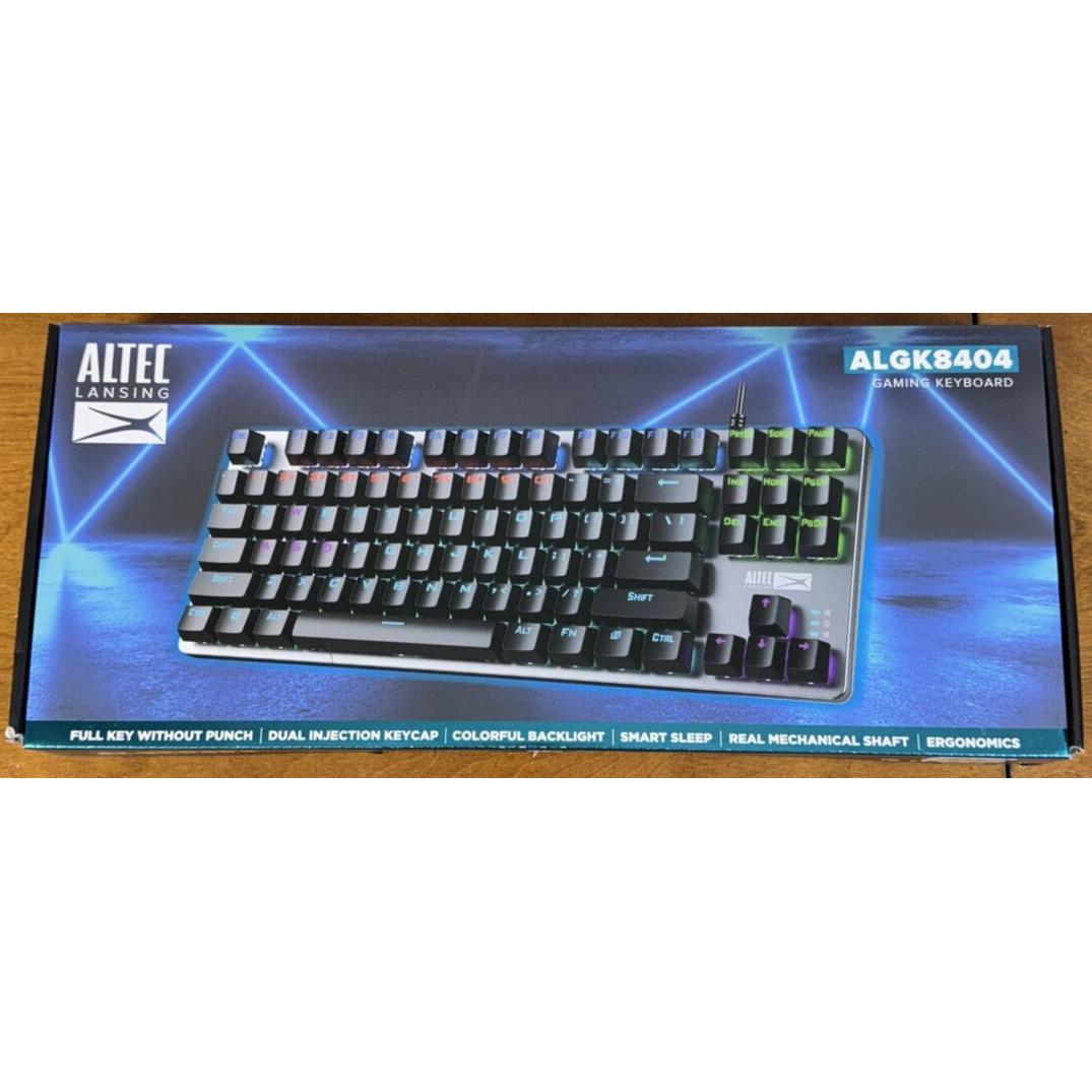 Wholesale-Altec Lansing ALGK8404/ENG Wired Gaming RGB Keyboard-Electro Vision Inc