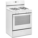 Wholesale-Amana AGR5330BAW WHITE FREE STANDING GAS RANGE 30"-Electro Vision Inc