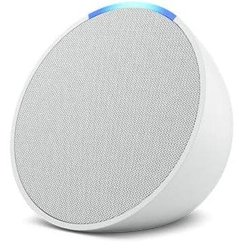 Wholesale-Amazon Echo Pop Smart Speaker with Alexa - Glacier White-Speaker-Electro Vision Inc
