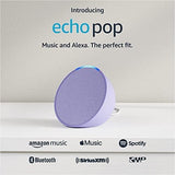 Wholesale-Amazon Echo Pop Smart Speaker with Alexa - Lavender Bloom-Speaker-Electro Vision Inc