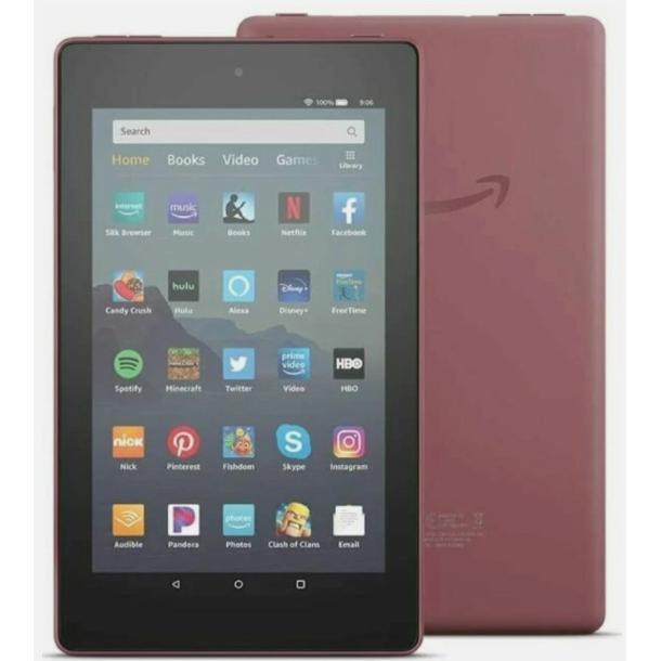 Wholesale-Amazon Fire 7 Tablet with Alexa 32GB, 7" Display, Wi-Fi - Purple-Tablet-Electro Vision Inc