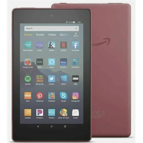 Wholesale-Amazon Fire 7 Tablet with Alexa 32GB, 7" Display, Wi-Fi - Purple-Tablet-Electro Vision Inc
