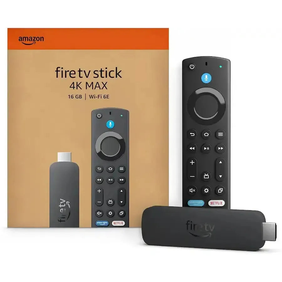 Wholesale-Amazon - Fire TV Stick 4K Max streaming device, Wi-Fi 6E-Media Player-Electro Vision Inc