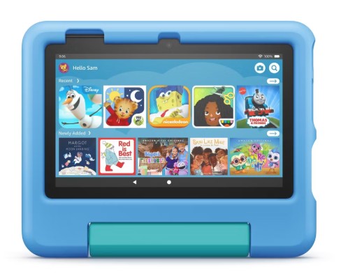 Wholesale-Amazon FireTab7-Kids-Blue Fire 7 Kids Edition Tablet 7" Display 16GB - Blue-Tablet-Electro Vision Inc