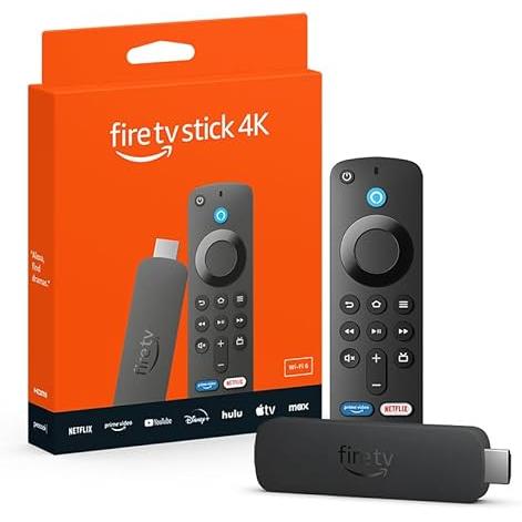 Wholesale-Amazon Firestick 4K Streaming device with Alexa Voice Remote-TV Tuner Cards & Adapters-Electro Vision Inc