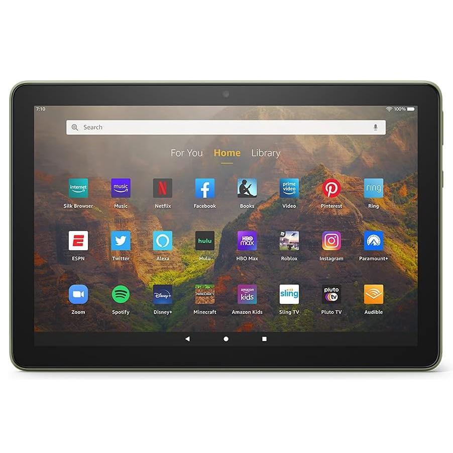 Wholesale-Amazon Firetab10-Green Fire HD 10 Tablet 32GB - Green Olive-Tablet-Electro Vision Inc