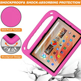 Wholesale-Amazon Firetab8-KidCase Protective Rubber Case for Kids w/ Handle 8"-Tablet Case-Electro Vision Inc