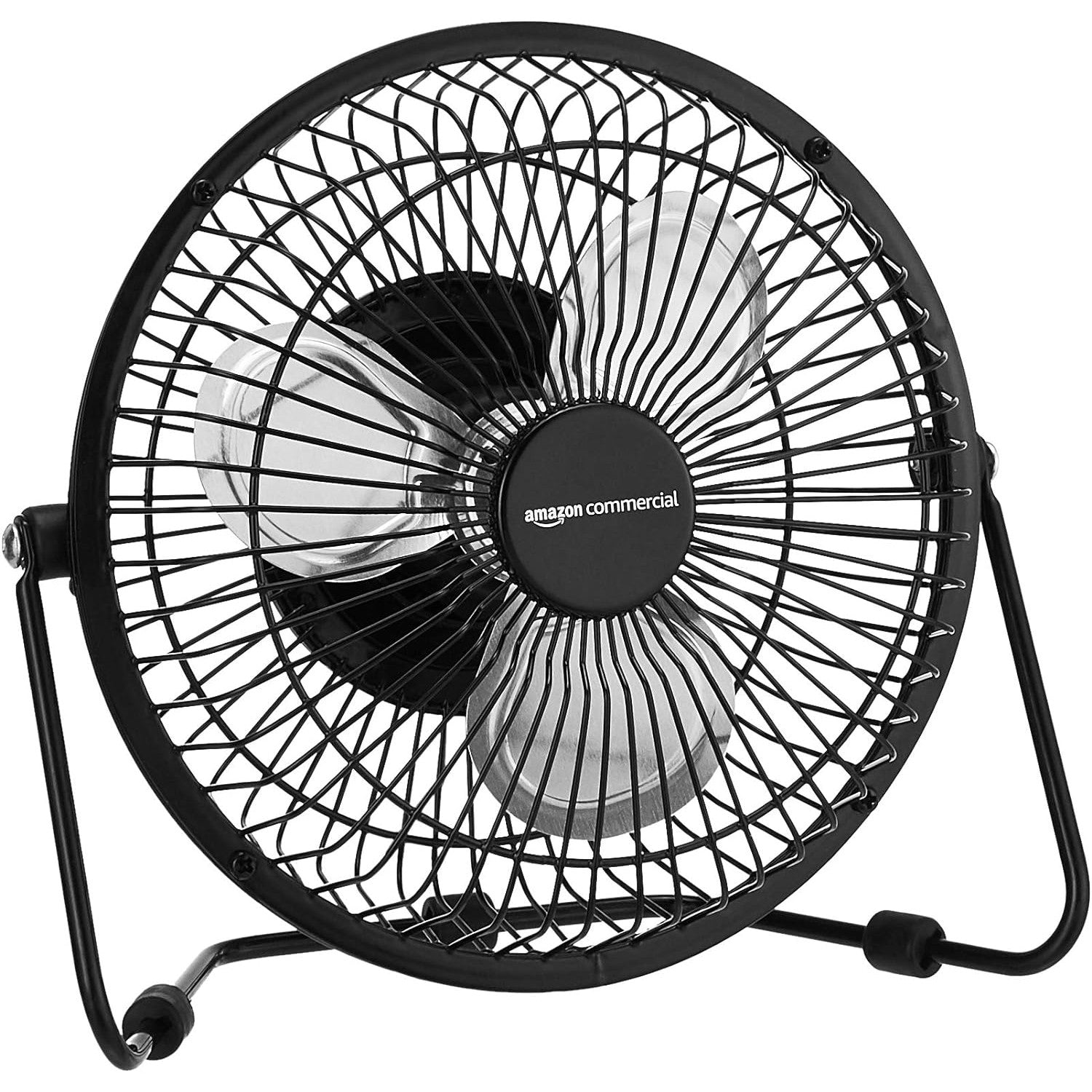 Wholesale-AmazonCommercial 6-Inch Table Fan with Power Adapter and USB Cable-Fans-Electro Vision Inc