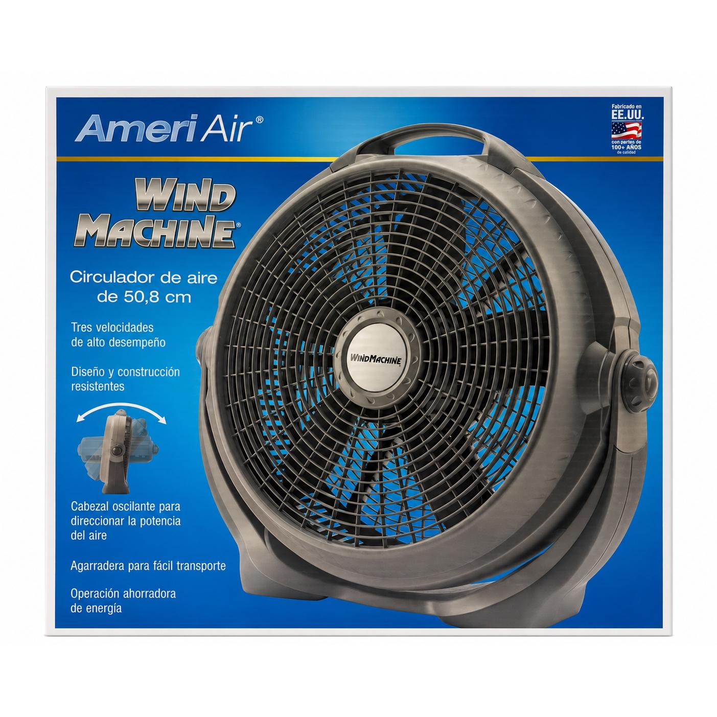Wholesale-Ameri Air by Lasko A20303HN 20" Wind Machine Air Circulator Fan-Fans-Electro Vision Inc