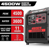 Wholesale-Amerisun 4500W Gas Powered Inverter Generator - 4500-Watt-Electro Vision Inc