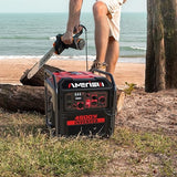 Wholesale-Amerisun 4500W Gas Powered Inverter Generator - 4500-Watt-Electro Vision Inc