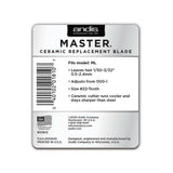 Wholesale-Andis 01810 Master Ceramic Replacement Blade-Men's Grooming-Electro Vision Inc