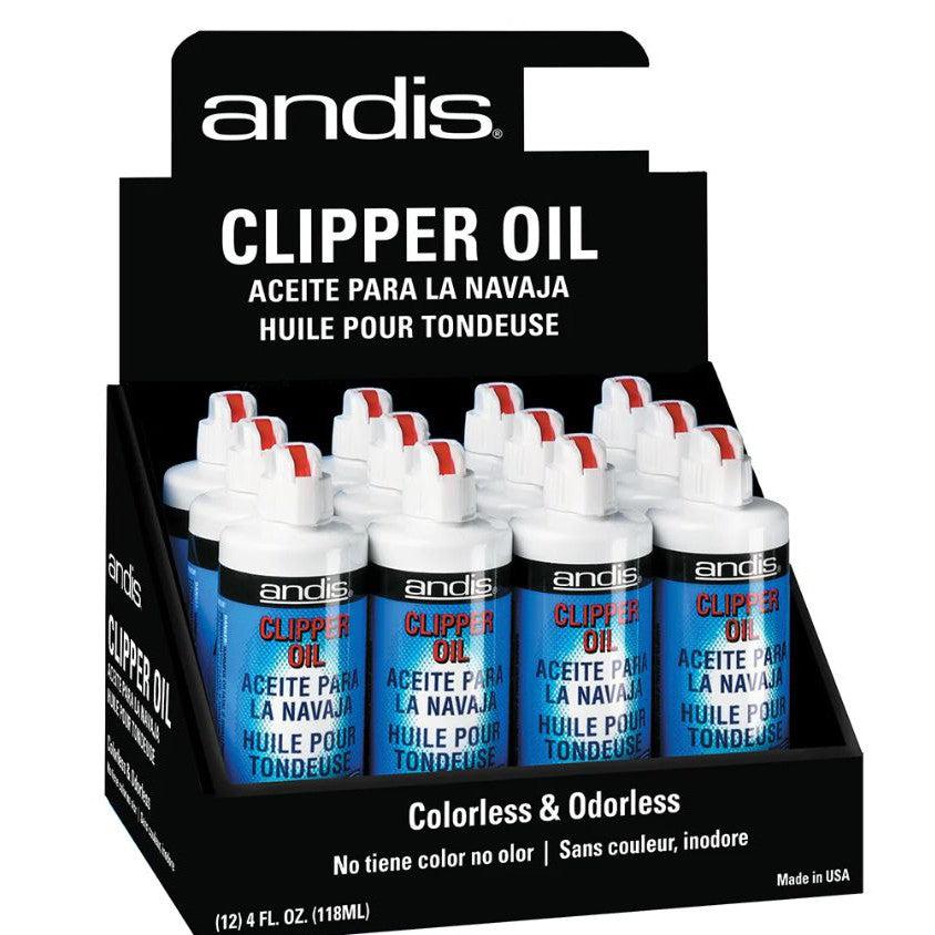 Wholesale-Andis 12501 Clipper Oil Display Case (12 pack X 4oz Bottles)-Beauty and Grooming-Electro Vision Inc