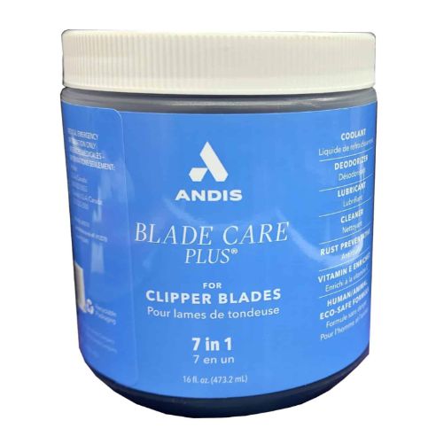 Wholesale-Andis 12570 Blade Care Plus 16.5-oz. Dip Jar-Men's Grooming-Electro Vision Inc