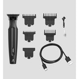 Wholesale-Andis 562072 inSIGHT Slim 9pc T-Blade Cordless Trimmer Kit, Black (CLT-V)-Trimmer Kit-Electro Vision Inc