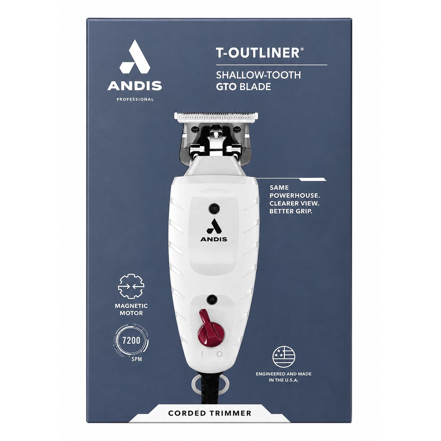 Wholesale-Andis 563719 Corded T-Outliner G-2 Trimmer-Trimmer-Electro Vision Inc