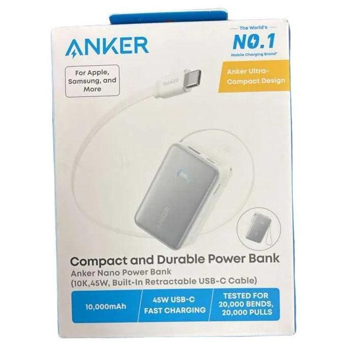 Wholesale-Anker A1638H21 Nano Power Bank 10K, 45W-Power Bank-Electro Vision Inc