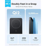 Wholesale-Anker A1665H11 Nano Power Bank (5k, Maggo Slim) - Black-Power Bank-Electro Vision Inc