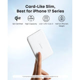 Wholesale-Anker A1665H21 Nano Power Bank (5k, Maggo Slim) - White-Power Bank-Electro Vision Inc