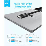 Wholesale-Anker A8060H11 USB-C to USB-C Cable 1M 240W-USB-C Cable-Electro Vision Inc