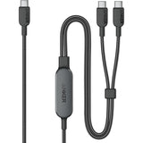 Wholesale-Anker A8895H11 USB-C to USB-C 2-in-1 w/ 140W 4FT-USB Cable-Electro Vision Inc