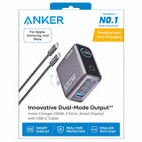 Wholesale-Anker B121BJC1 Charger (100W, 3 Port, Smart Display)-USB Wall Charger-Electro Vision Inc