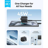 Wholesale-Anker B2692121 Nano Charger (45W, with USB-C)-USB Wall Charger-Electro Vision Inc