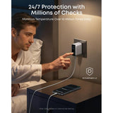 Wholesale-Anker B2697J41-SLVR Charger (140W, 4 Port, PD3.1)-USB Wall Charger-Electro Vision Inc