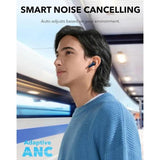 Wholesale-Anker P40i True Wireless Noise-Cancelling Earbuds - Blue-Earbuds-Electro Vision Inc