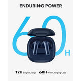 Wholesale-Anker P40i True Wireless Noise-Cancelling Earbuds - Blue-Earbuds-Electro Vision Inc