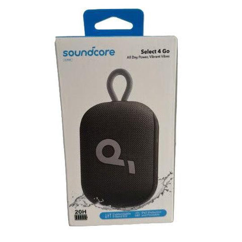 Wholesale-Anker Select4-Black Soundcore select 4 Go Bluetooth Speaker A31X1011 - Black-Bluetooth Speaker System-Electro Vision Inc