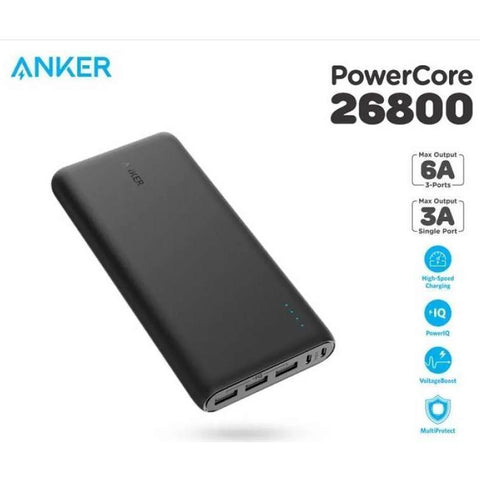 Wholesale-Anker a1374H11-2 PowerCore+ 26800 mah Portable Charger with Qualcomm QC Powerbank-Power Adapter & Charger Accessories-Electro Vision Inc