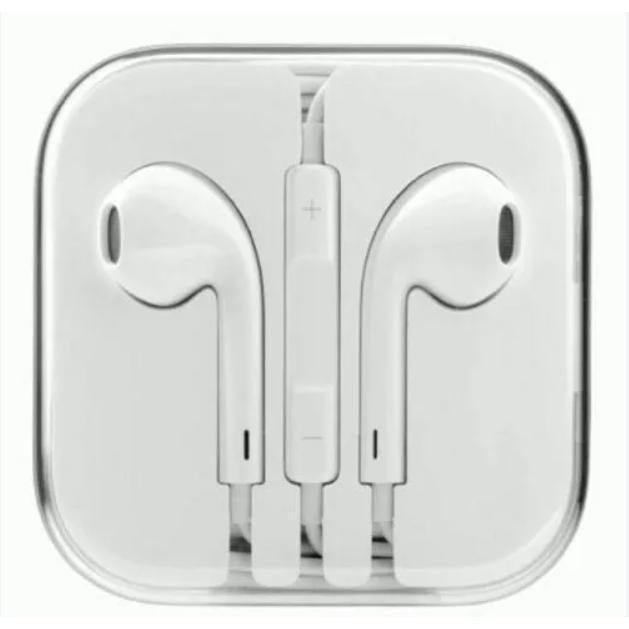 Wholesale-Apple MD827 Earphones 3.5mm Jack Connector Acrylic Clear Case-Electro Vision Inc