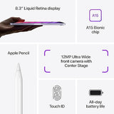 Wholesale-Apple MK7R3LL/A iPad Mini (6th Generation) Purple-Electro Vision Inc