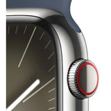 Wholesale-Apple MRMP3LL/A Watch Series 9 - Silver Stainless Steel-Apple Watch-Electro Vision Inc