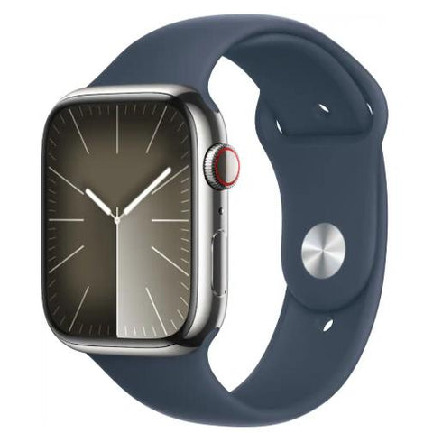Wholesale-Apple MRMP3LL/A Watch Series 9 - Silver Stainless Steel-Apple Watch-Electro Vision Inc