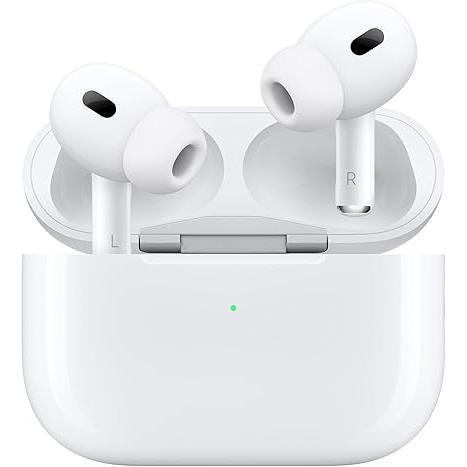 Wholesale-Apple MTJV3LL/A AirPods Pro 2 Wireless Earbuds, Active Noise Cancellation, Hearing Aid Feature-Electro Vision Inc