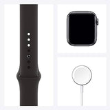 Wholesale-Apple Watch SE (1st Gen) MKQ63LL/A GPS, 44mm Space Gray Aluminum Case with Midnight Sport Band - Regular-Smart watch-Electro Vision Inc